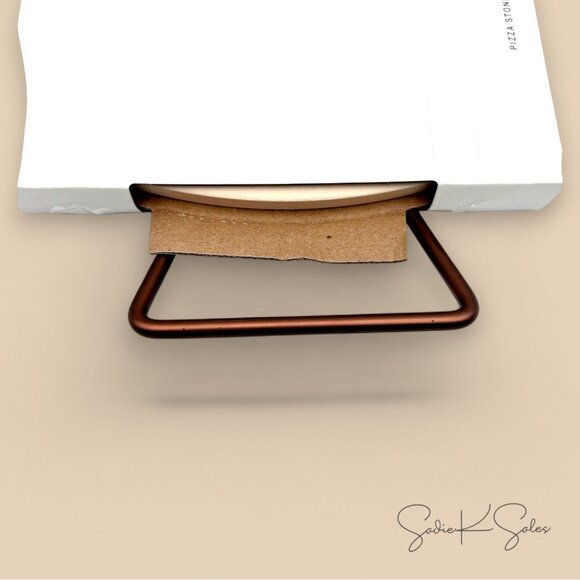 15" Round Pizza Stone with Metal Rack - Hearth & Hand Magnolia - Target 2021 - Picture 7 of 7
